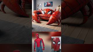 superheroes but crab sofa 😱💥 Marvel amp DCAll Characters marvel avengersshortsrobot [upl. by Duvall]