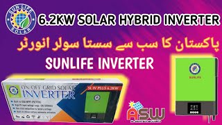 SunLife SL IV Plus 62kw  Solar Hybrid Inverter  Detail Review sunlife solarinverters [upl. by Hogarth]