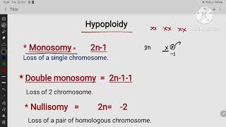 Aneuploidy  NCERT BIOLOGY class 12th [upl. by Loyce]