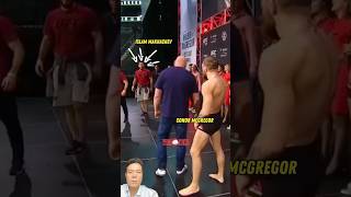 Ислам Махачев и Конор Макгрегор на взвешивание UFC 229  conormcgregorislammakhachev [upl. by Salkin]