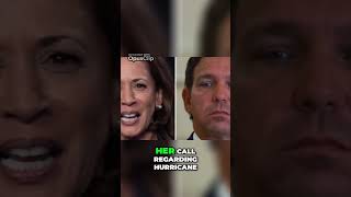 Ron DeSantis vs Kamala Harris Hurricane Relief Controversy Sparks Tensions DeSantis KamalaHarris [upl. by Adan]