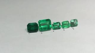 How to grade different Emerald tone and Color quality 💎 [upl. by Congdon]