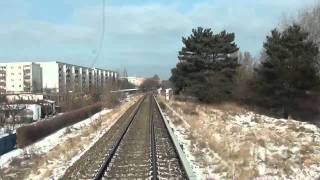 Führerstandsmitfahrt SBahn Berlin Strausberg  Strausberg Nord [upl. by Rivkah]