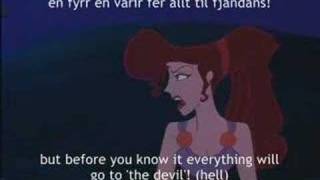 Hercules icelandic I Wont Say Im In Love subsamptransl [upl. by Catriona422]