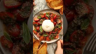 Tomato Burrata Salad Recipe recipe lowcarbrecipes ketorecipes healthyrecipes easyrecipe [upl. by Ameen]