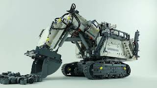 Costruzione LEGO TECHNIC 42100 Liebherr R 9800 [upl. by Aigil]