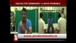 Michael Lobo Attacked At Arpora [upl. by Analli722]