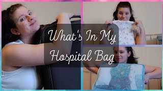 Whats in my hospital bag  Pregnant teen [upl. by Lorinda80]