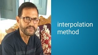 Interpolation  numerical method in Hindi [upl. by Dranyam]