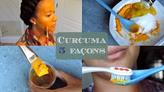 ♡5 astuces beauté avec le curcuma♡ [upl. by Aicittel]