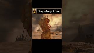 When the Undivided Chaos Warrior use Nurgle Siege Tower for the First Time [upl. by Brinson718]