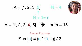 PermMissingElem Codility Lesson 3  Python [upl. by Rentsch]