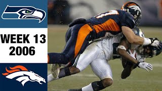 Seahawks vs Broncos 2006 Week 13 [upl. by Ysied440]