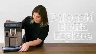 Unboxing the Delonghi Eletta Explore Coffee Machine [upl. by Leira]