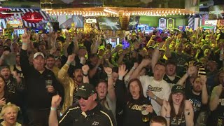 Purdue fans ready for NCAA Championship game [upl. by Otreblanauj]