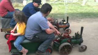 2 inch scale traction engine [upl. by Ramas443]