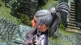 BDOR Hair 07 for Skyrim SE\AE female only [upl. by Valentino]