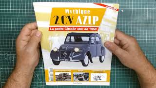 la citroën 2cv AZLP de chez hachette n°10 [upl. by Landry]