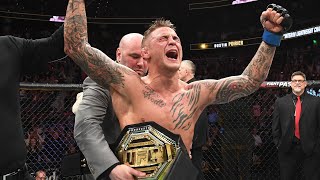 Crowning Moment Dustin Poirier Wins Interim UFC Lightweight Title 👑 [upl. by Nomed652]