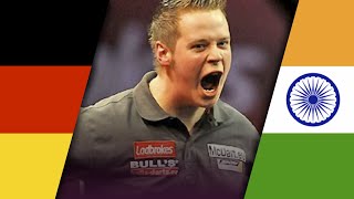 Darts World Cup 2015 Germany vs India  1st Round  German [upl. by Hilaria]