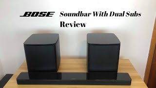 Bose Soundbar 700 with Dual sub New 2020 Review [upl. by Ilaw286]