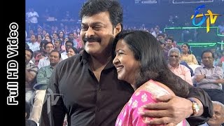 Megastar Chiranjeevi and Radhika in ETV  20 Years Celebrations  23rd August 2015 [upl. by Mapel]