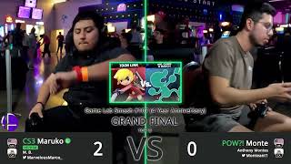 Game Lab Smash 107 Maruko Toon Link VS Monte Mr Game amp Watch [upl. by Enilegnave603]