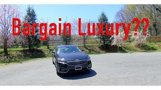 2018 Kia Cadenza Review The Bargain Luxury Barge You Need [upl. by Sinnod]