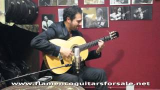 Diego del Morao plays the Manuel Cáceres 2015 flamenco guitar for sale [upl. by Verger701]