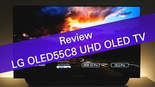 LG OLED55C8 C8 series UHD OLED TV review [upl. by Rhoads]