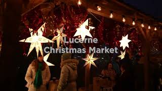 Christmas Market in Zurich amp Lucerne [upl. by Mcquoid]