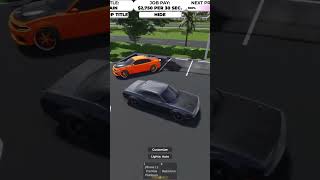 That boy was fishtailing the charger dodge charger drift southwestflorida roblox hellcat [upl. by Leban]