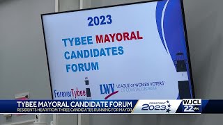 Three candidates running for Mayor of Tybee Island answer questions voice opinions [upl. by Dlareme693]