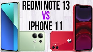 Redmi Note 13 vs iPhone 11 Comparativo amp Preços [upl. by Catie]