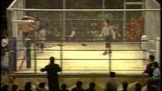 WING Mr Pogo vs Gypsy Joe Cage Last Man Standing Match [upl. by Shayna]