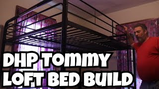 StepbyStep Tutorial DHP Tommy Loft Bed Assembly [upl. by Eirrac]