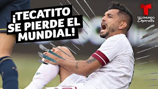 Tecatito se lesiona de gravedad y se perderá el Mundial de Catar  Telemundo Deportes [upl. by Aidekal589]