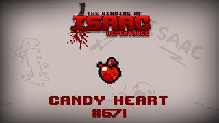 Candy Heart  Binding of Isaac Repentance Item Guide [upl. by Nnayram815]