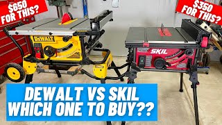 Skil vs DeWALT  Side By Side Comparison [upl. by Shorter]