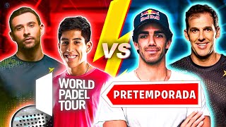 LEBRON  JMD vs CHINGOTTO  CAMPA MEJOR PARTIDO WORLD PADEL TOUR PRETEMPORADA 2022  el4Set [upl. by Reddy235]