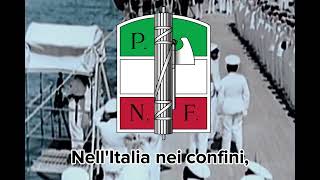 Giovinezza  Anthem of the National Fascist Party [upl. by Philpot80]