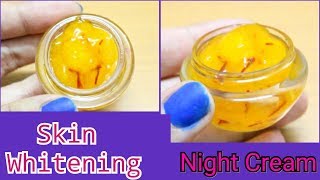 HOMEMADE NIGHT CREAM FOR FAIRNESS  get Glowing Fair amp Younger Looking skin [upl. by Ytirev]