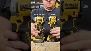 FIRST LOOK👀 Dewalt DCF860  3 Speed PREMIUM Impact Driver  Side by side with the DCF850 dewalt [upl. by Hunger583]