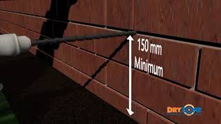 Dryzone Dampproofing Cream DPC  High Performance Rising Damp Treatment [upl. by Ayenet848]