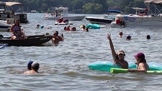 Lake Wylie Sandbar [upl. by Asiuol24]