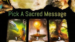 🔮Sacred Messages For Right Now  PickACard [upl. by Grimona]