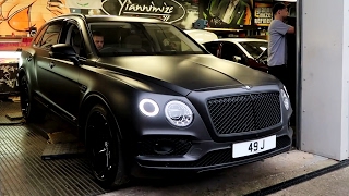 Bentley Bentayga First Edition wrapped in Satin Black [upl. by Brianna]