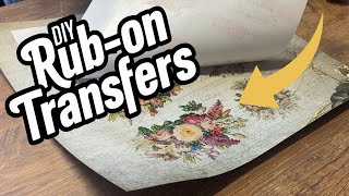 Easily Create Diy Rubon Transfers With This Simple Tutorial [upl. by Lauren]