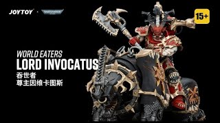 Joytoy 118 Warhammer 40K World Eaters Lord Invocatus [upl. by Anerak51]