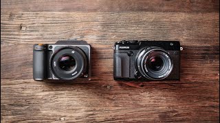 Best quotbudgetquot medium format FUJI GFX 50r or the Hasselblad X1D II 50c [upl. by Aken621]